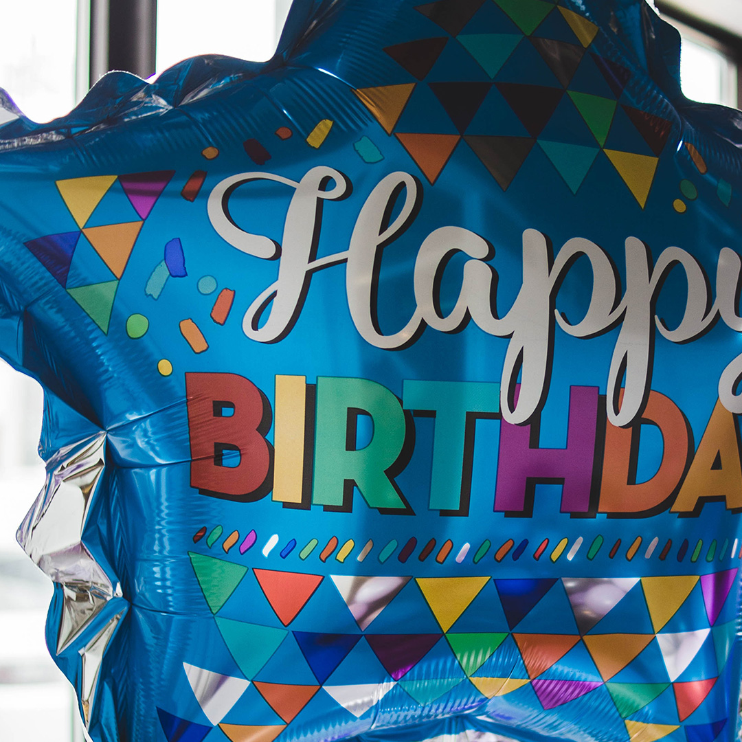 Happy birthday balloon